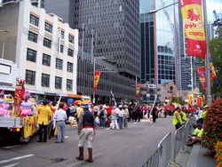 Chinese New Year parade along George Street, Sydney