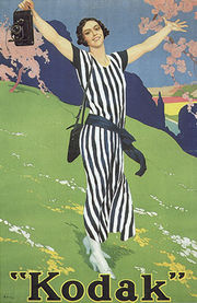 Dress of the mid-1920s: Ad by RenÃ© Lelong.